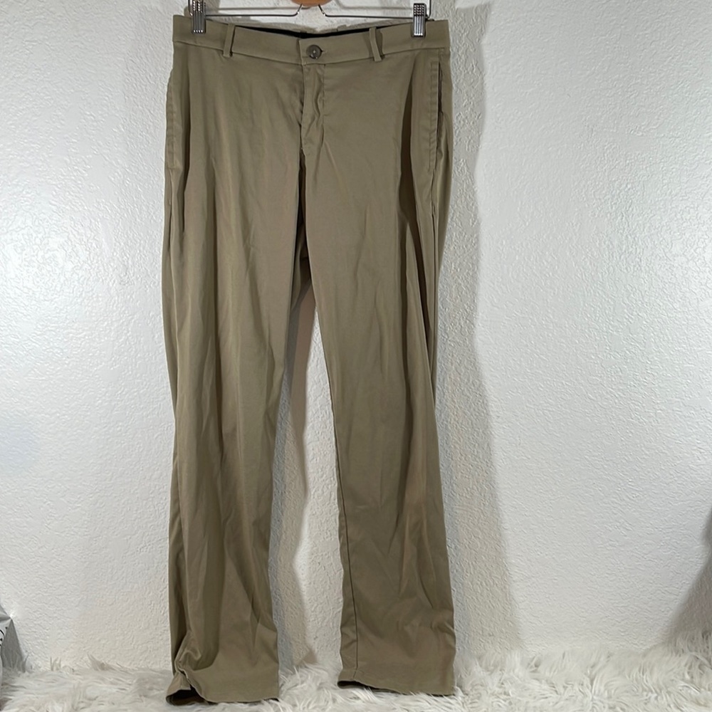 Nike Flex Men's Golf Pants Khaki Front & Back Pockets Size 32x32 - Picture 3 of 12